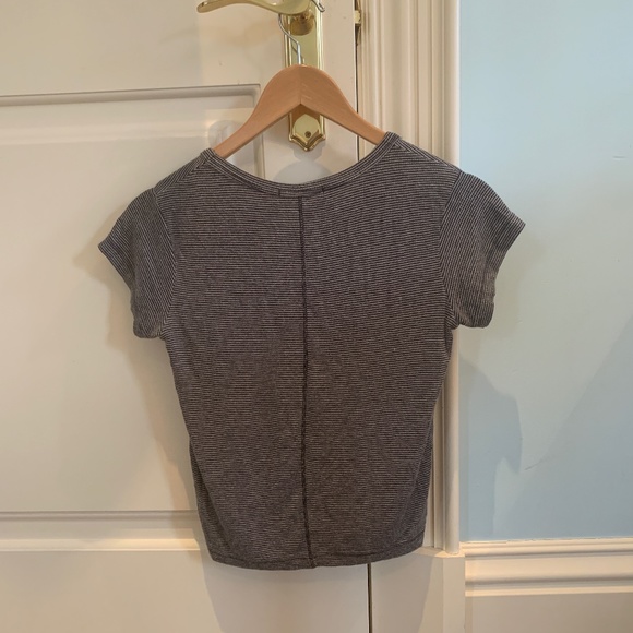 Brandy Melville Striped Tee - Picture 2 of 2